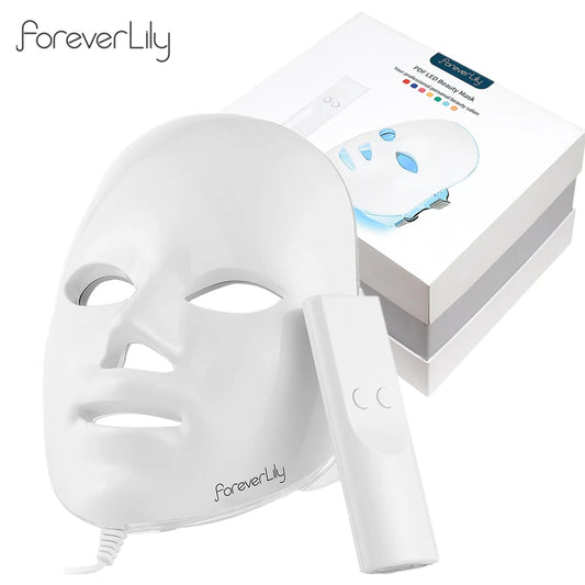 LED Facial Mask Photon Therapy Brightening