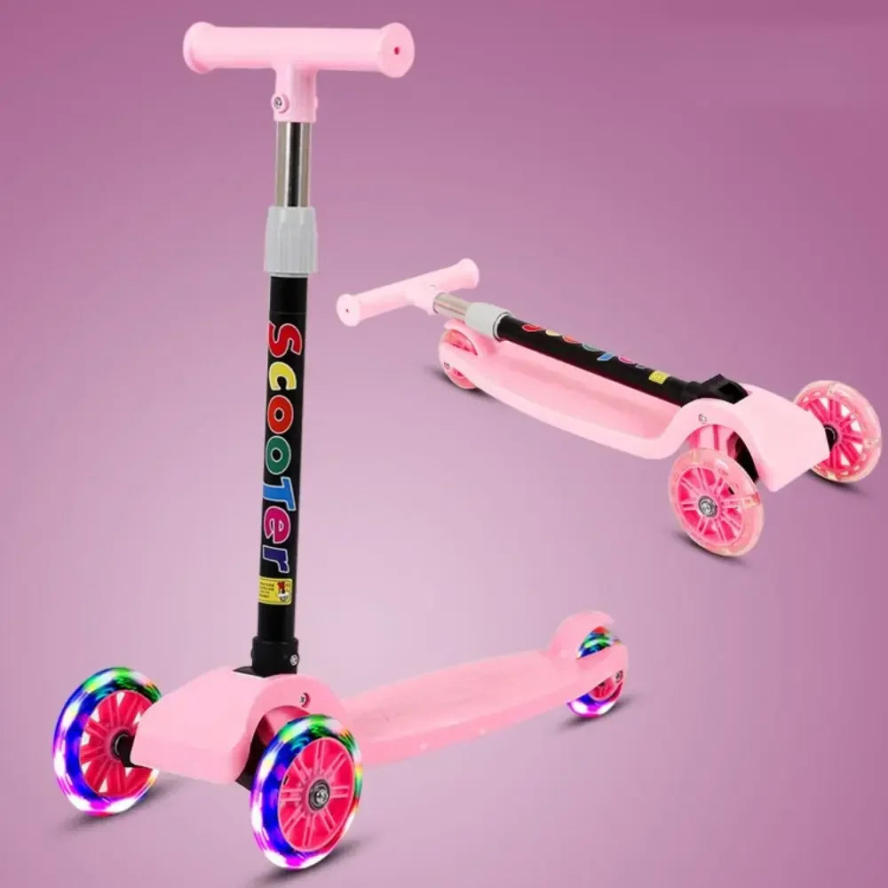 Scooter Foldable Widened Pedals Kids