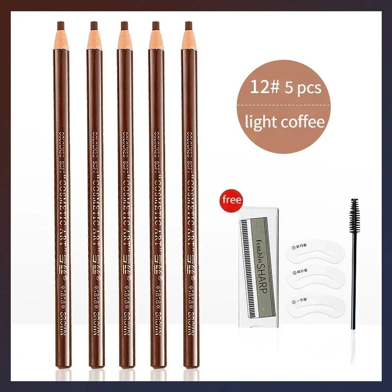 Eyebrow Pencil Waterproof and Non-smudge