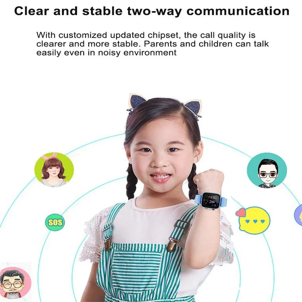 GPS Location Video Call Sim Card Child SmartWatch Camera Waterproof