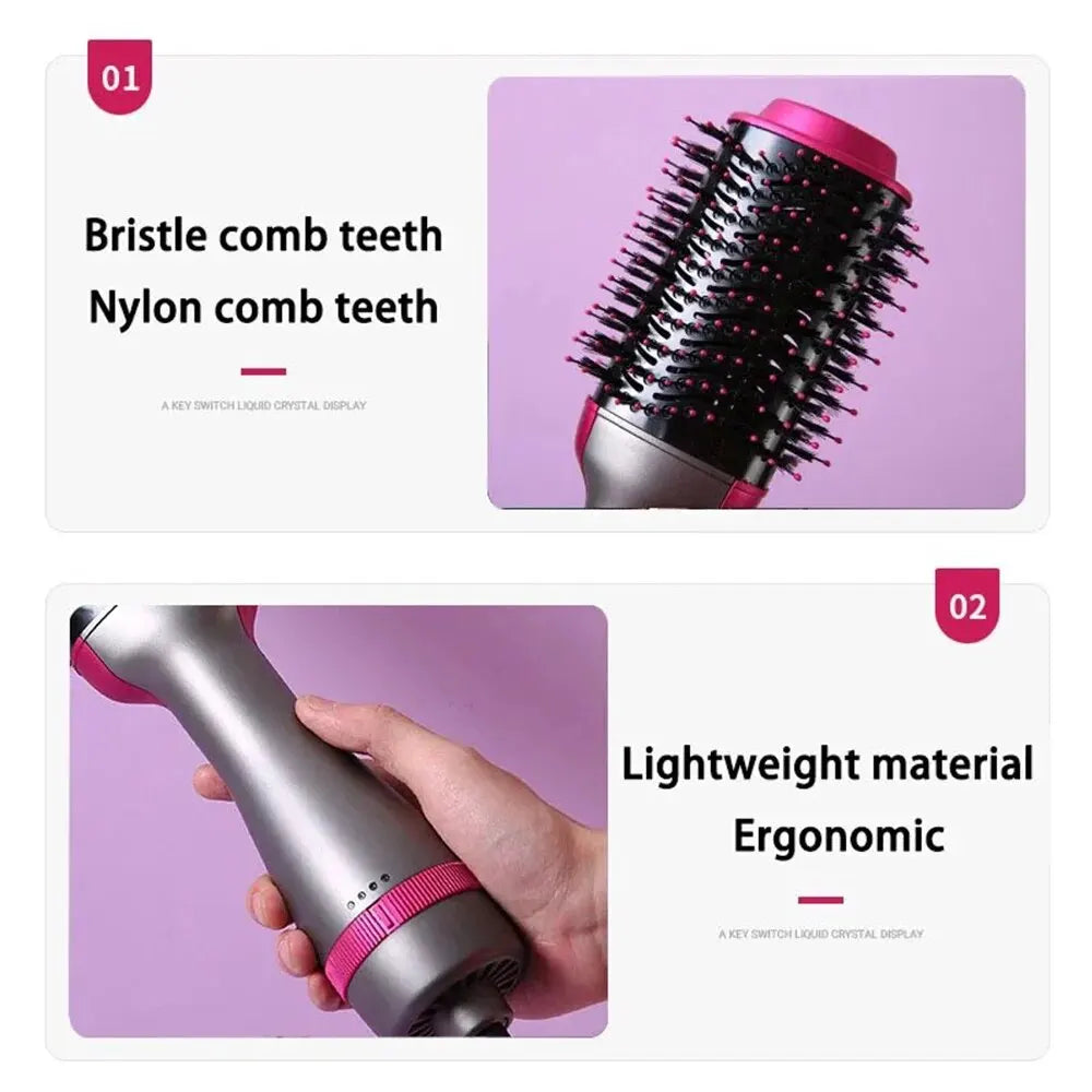 Hot Air Comb Styling Brush