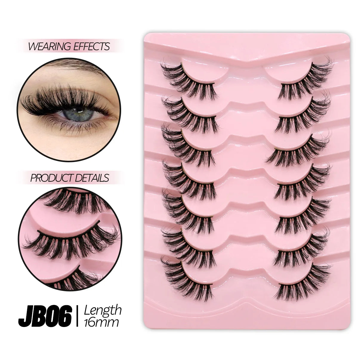 Half Lashes Soft Natural Look Extension Makeup