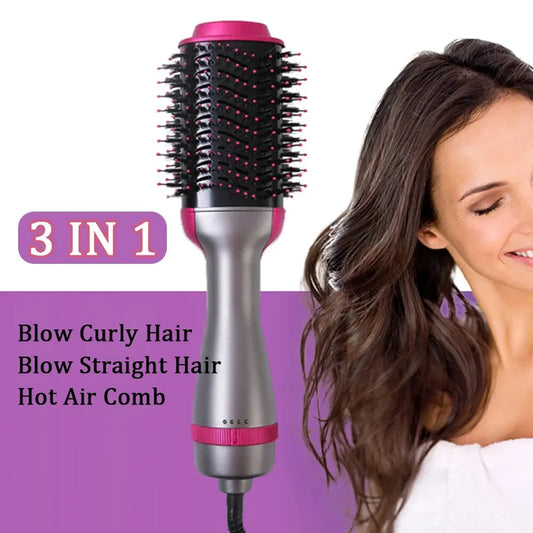 3 In 1 Hot Air Comb Styling Brush