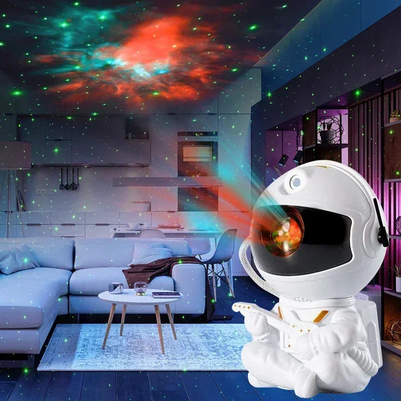 Galaxy Star Astronaut Projector LED Night