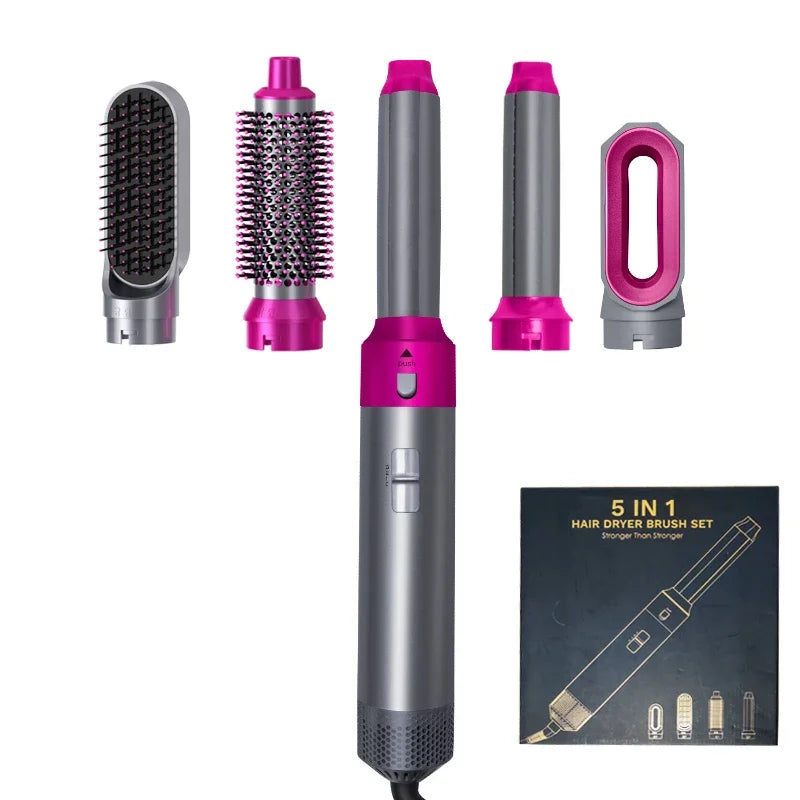 5 in 1 Hair Dryer Hot Comb