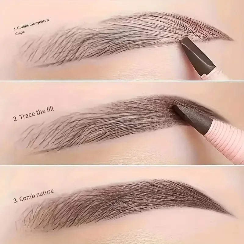 Eyebrow Pencil Waterproof and Non-smudge