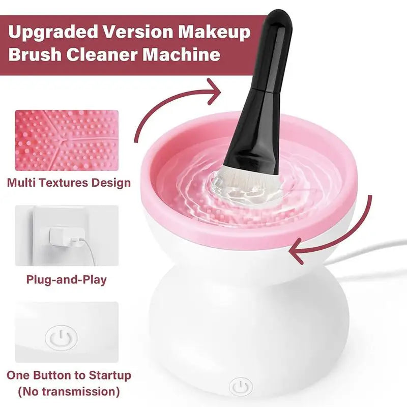 Makeup Brush Cleaner Spinner Makeup Brush