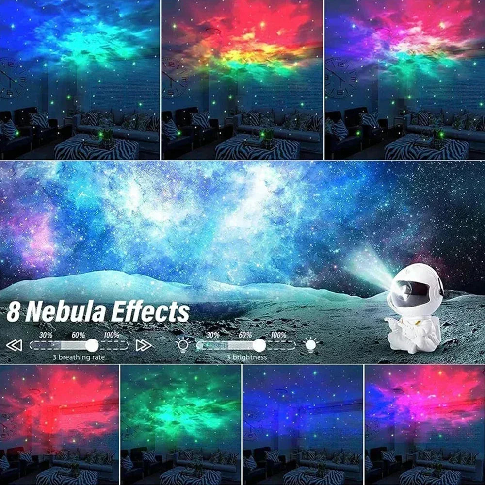 Galaxy Star Astronaut Projector LED Night