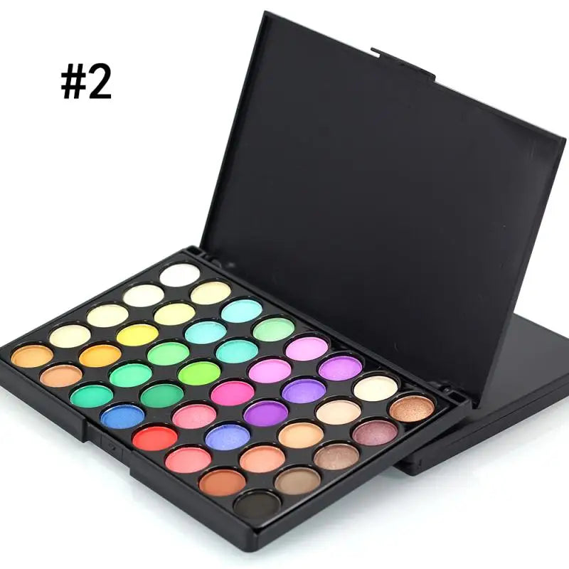 40/74/78 Colors Glitter Eyeshadow Palette