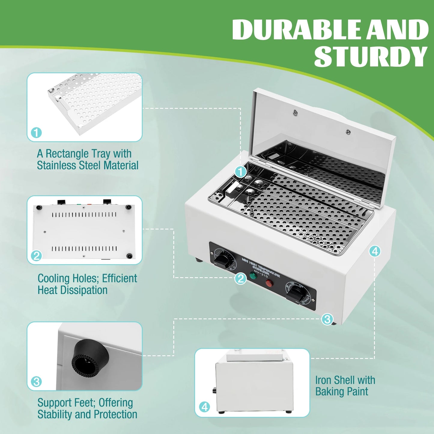 Dry Heat Hot Air Sterilize 300W