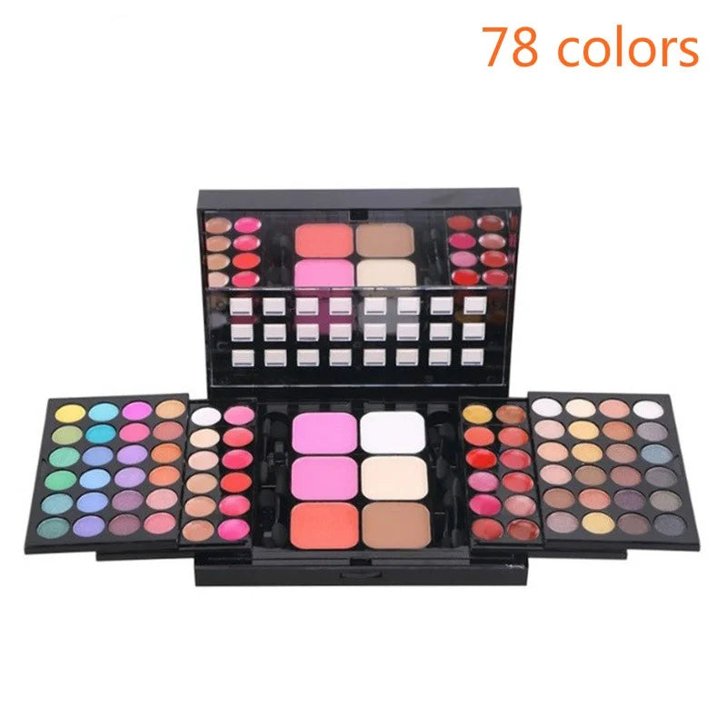 40/74/78 Colors Glitter Eyeshadow Palette