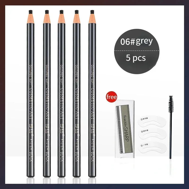 Eyebrow Pencil Waterproof and Non-smudge