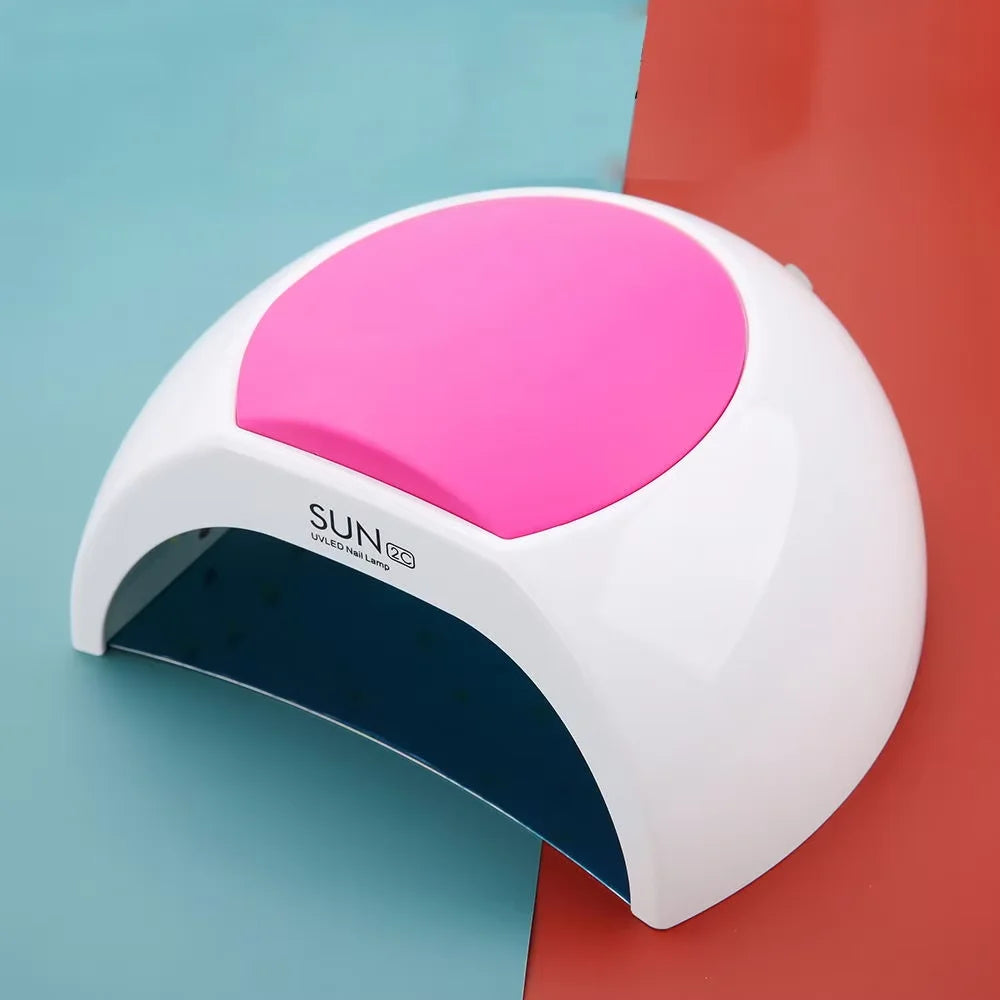 UV Nail Lamp 48W Gel Polish Dryer Pedicure Dryer Machine