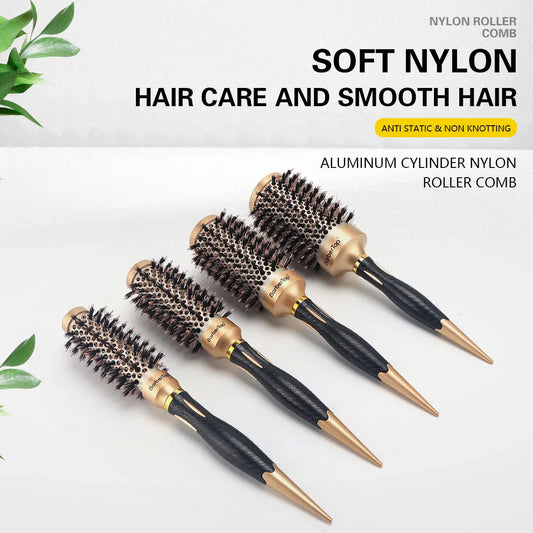 Round Barrel Hair Curling Brush